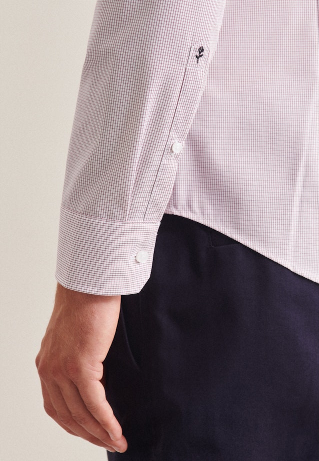 Slim Business Hemd Karo in Rot |  Seidensticker Onlineshop