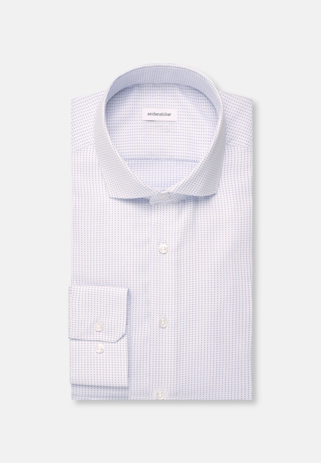 Regular Business Hemd Struktur in Hellblau |  Seidensticker Onlineshop