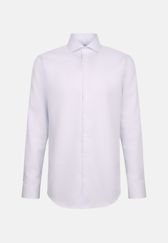 Regular Business Hemd Struktur in Hellblau |  Seidensticker Onlineshop