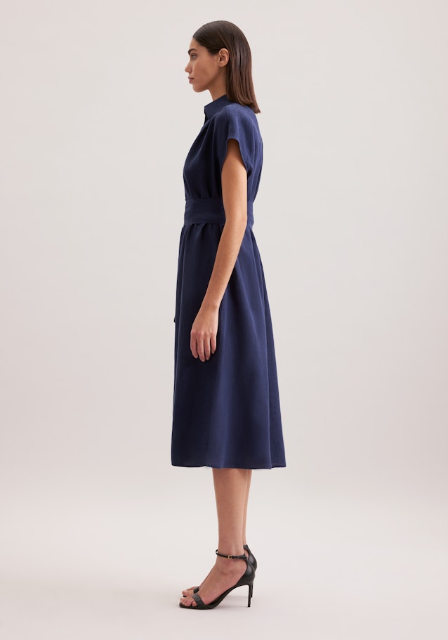 Kleid Uni in Dunkelblau | Seidensticker Onlineshop