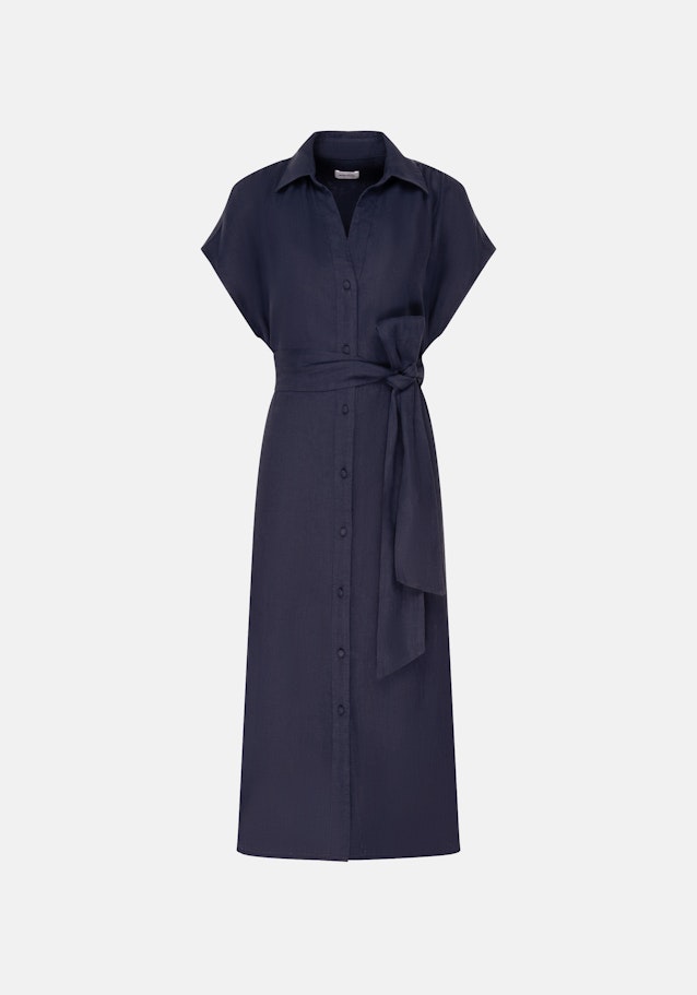 Kleid Uni in Dunkelblau | Seidensticker Onlineshop