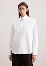Longbluse Uni in Weiß |  Seidensticker Onlineshop