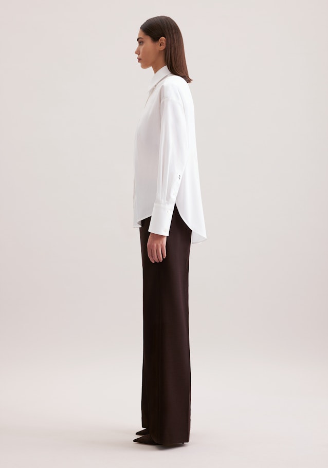 Longbluse Uni in Weiß | Seidensticker Onlineshop