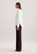 Longbluse Uni in Weiß |  Seidensticker Onlineshop