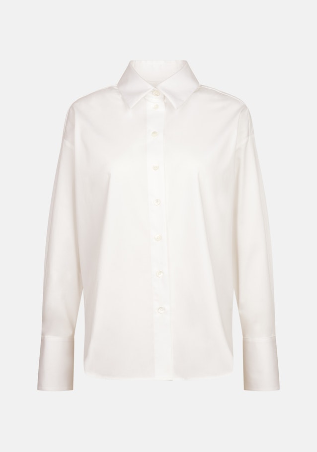 Longbluse Uni in Weiß | Seidensticker Onlineshop