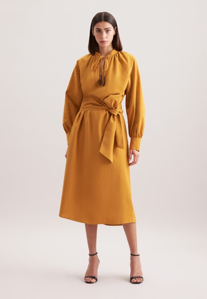 Kleid Uni in Orange |  Seidensticker Onlineshop