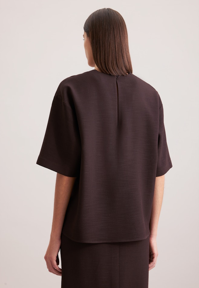 T-Shirt Uni dans Marron | Boutique en ligne Seidensticker