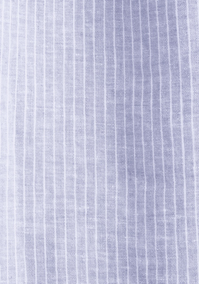 Chemisier long rayures in Bleu Moyen | Seidensticker Onlineshop