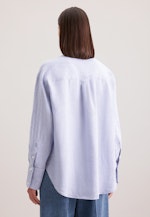 Chemisier long rayures in Bleu Moyen |  Seidensticker Onlineshop