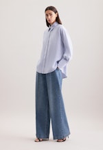Chemisier long rayures in Bleu Moyen |  Seidensticker Onlineshop