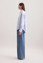 Chemisier long rayures in Bleu Moyen |  Seidensticker Onlineshop