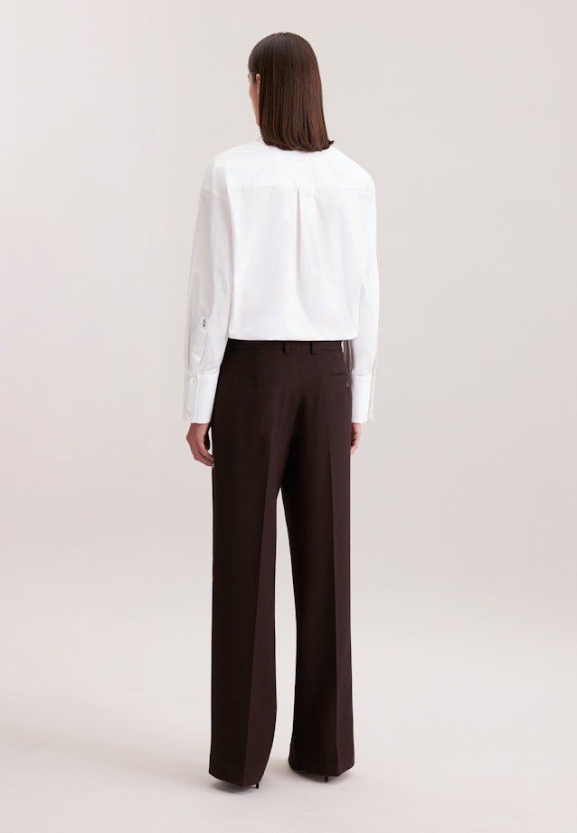 Regular Fabric pants Uni in Brown |  Seidensticker Onlineshop