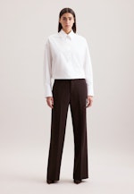 Regular Fabric pants Uni in Brown |  Seidensticker Onlineshop