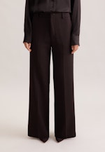 Gerade Hose in strukturierter Ware in Braun |  Seidensticker Onlineshop