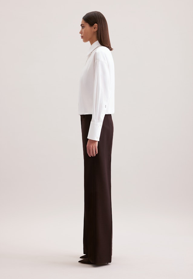 Regular Fabric pants Uni in Brown |  Seidensticker Onlineshop