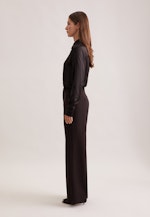 Gerade Hose in strukturierter Ware in Braun |  Seidensticker Onlineshop