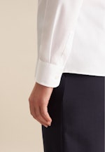 Chemisier chemise Uni in Blanc |  Seidensticker Onlineshop