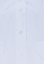 Chemisier chemise Uni in Bleu Moyen |  Seidensticker Onlineshop