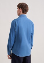 Slim Denimhemd Denim in Mittelblau |  Seidensticker Onlineshop