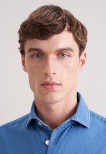 Slim Denim shirt Denim in Medium Blue |  Seidensticker Onlineshop