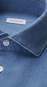 Slim Denimhemd Denim in Mittelblau |  Seidensticker Onlineshop