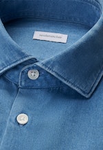 Slim Denim shirt Denim in Medium Blue |  Seidensticker Onlineshop