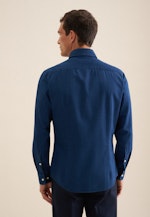 Slim Denimhemd Denim in Dunkelblau |  Seidensticker Onlineshop