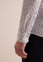 Slim Business Hemd Druck in Beige |  Seidensticker Onlineshop