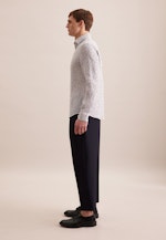 Slim Business Hemd Druck in Beige |  Seidensticker Onlineshop