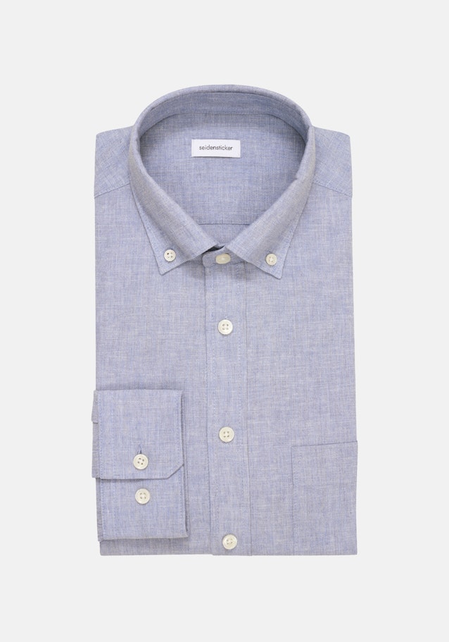 Slim Casual Hemd Uni in Hellblau | Seidensticker Onlineshop