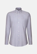 Slim Chemise décontractée Uni in Bleu Clair |  Seidensticker Onlineshop