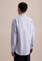 Regular Business shirt Structure in Light Blue |  Seidensticker Onlineshop