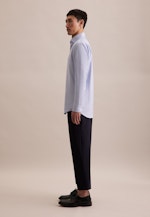 Regular Business shirt Structure in Light Blue |  Seidensticker Onlineshop