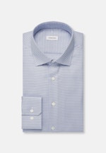 Regular Business shirt Structure in Light Blue |  Seidensticker Onlineshop