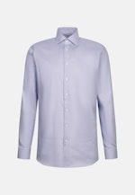 Regular Business shirt Structure in Light Blue |  Seidensticker Onlineshop