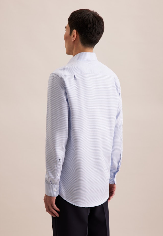 Regular Business shirt Structure in Green |  Seidensticker Onlineshop