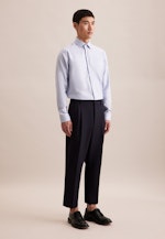 Regular Business Hemd Struktur in Grün |  Seidensticker Onlineshop