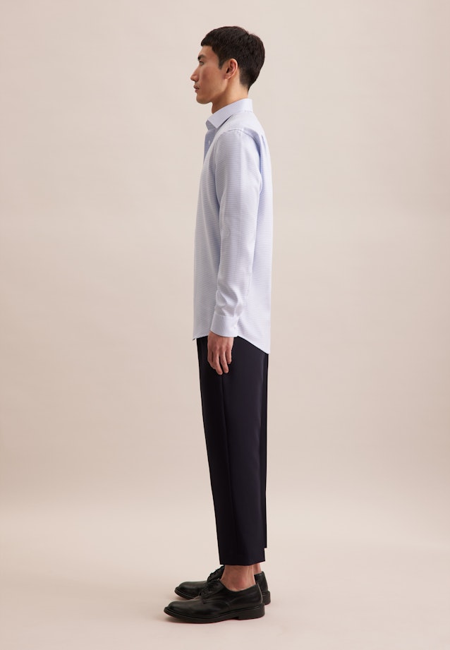 Regular Business shirt Structure in Green |  Seidensticker Onlineshop