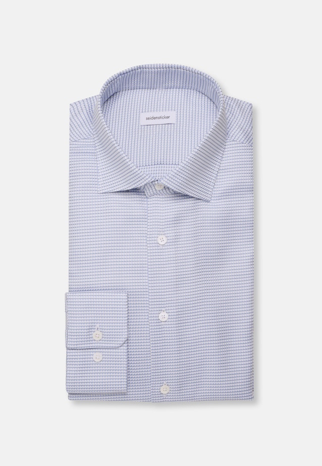 Regular Business shirt Structure in Green |  Seidensticker Onlineshop