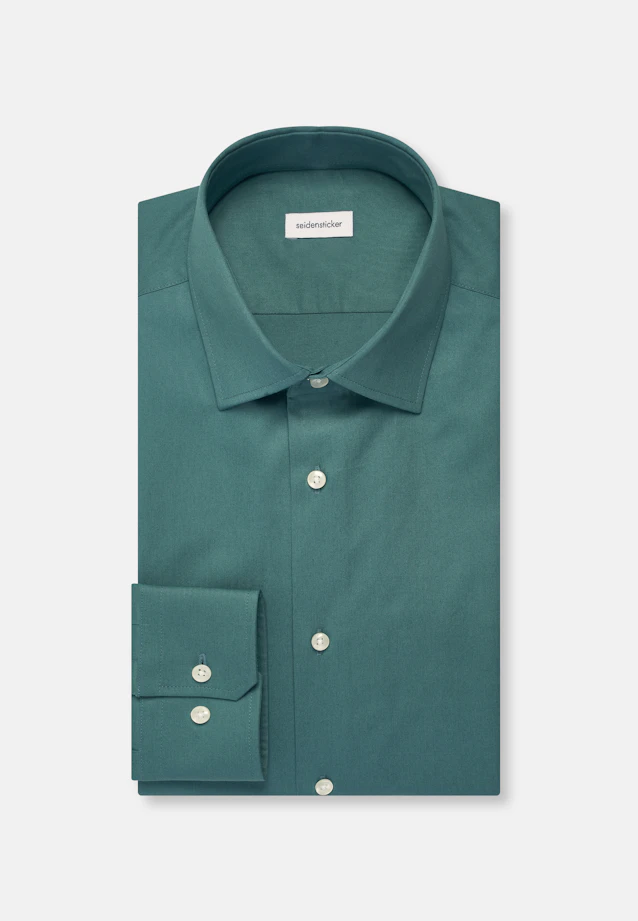 Slim Chemise d'affaires Uni in Vert |  Seidensticker Onlineshop