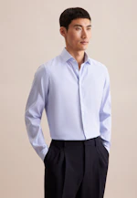 Slim Chemise Performance rayures in Bleu Clair |  Seidensticker Onlineshop