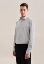Regular Chemise d'affaires Imprimé in Marron |  Seidensticker Onlineshop