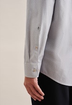 Regular Chemise d'affaires Imprimé in Marron |  Seidensticker Onlineshop