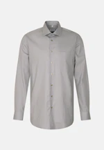 Regular Chemise d'affaires Imprimé in Marron |  Seidensticker Onlineshop