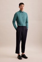 Shaped Business Hemd Uni in Grün |  Seidensticker Onlineshop