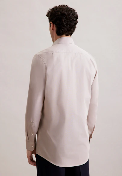 Regular Business shirt Uni in Brown |  Seidensticker Onlineshop