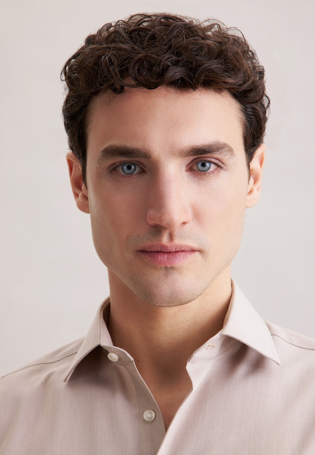 Regular Chemise d'affaires Uni in Marron |  Seidensticker Onlineshop