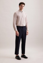 Regular Chemise d'affaires Uni in Marron |  Seidensticker Onlineshop