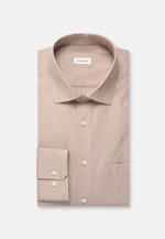 Regular Chemise d'affaires Uni in Marron |  Seidensticker Onlineshop