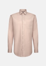 Regular Chemise d'affaires Uni in Marron |  Seidensticker Onlineshop